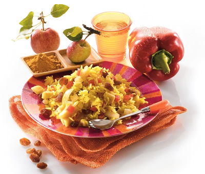 Un riz exotique et gourmand. Facile et rapide à préparer ! 